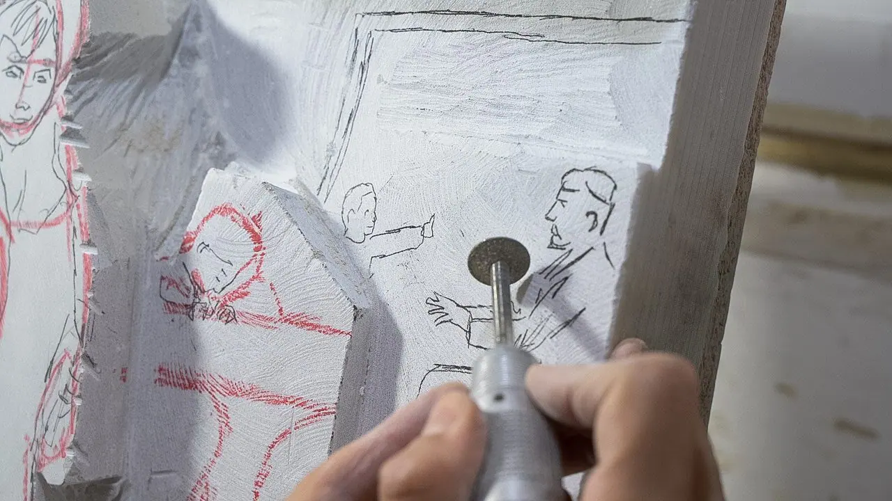 El proceso de talla