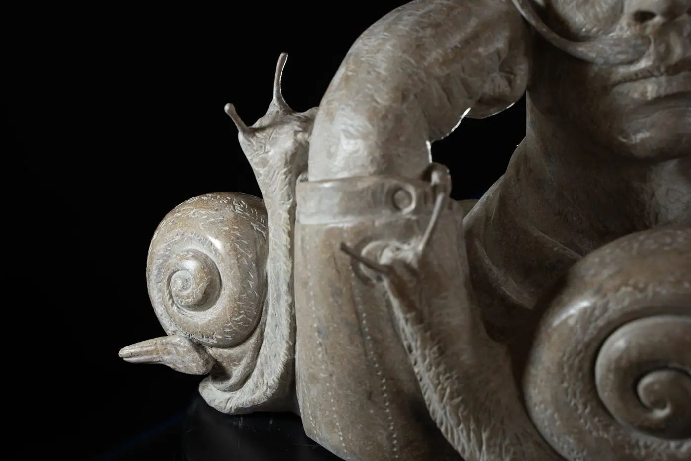 Detalles: Los caracoles de Dalí