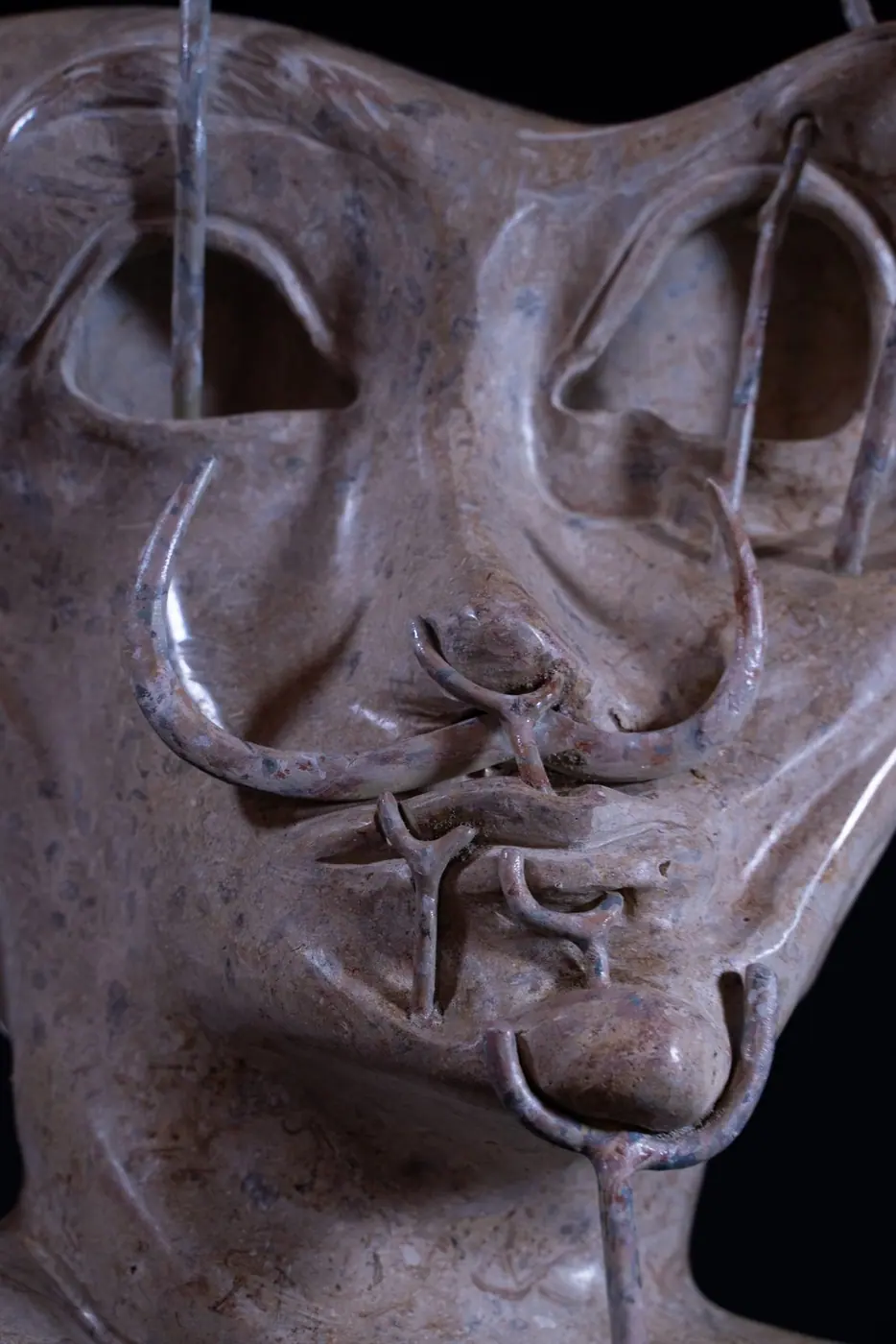 Detalles: La metamorfosis plástico-surrealista del autorretrato de Salvador Dalí