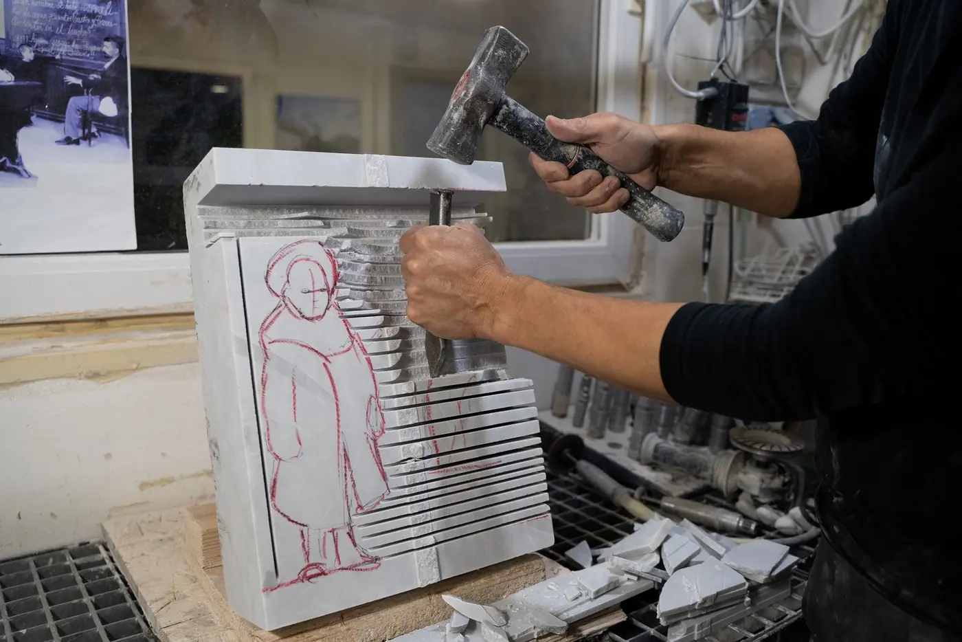 El proceso de talla