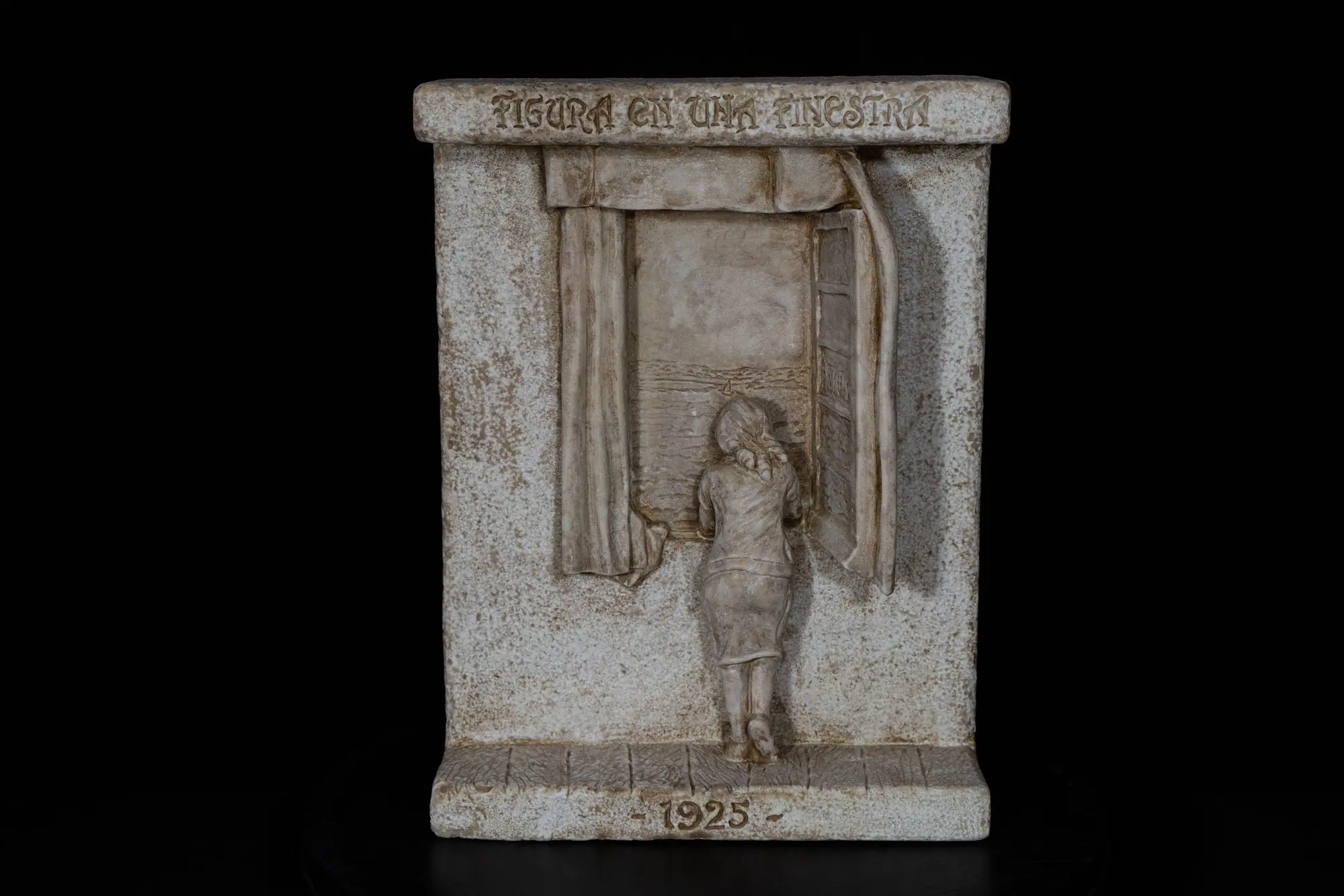 Figura en una ventana, cuadro de Dalí de 1925